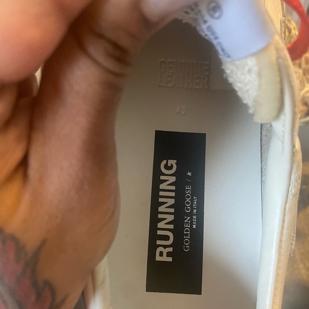 BRAND NEW GOLDEN GOOSE CASUAL MEN SHOE SIZE 12 - Picture 4 of 10